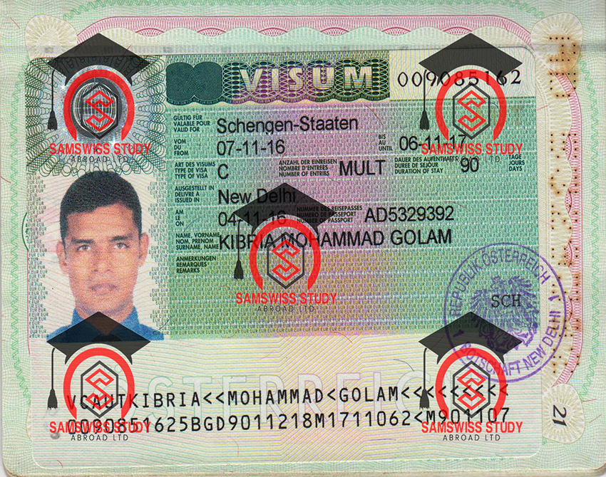 Visa SamSwiss study abroad