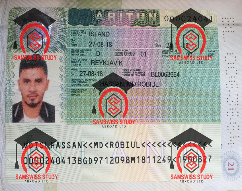 Visa SamSwiss study abroad