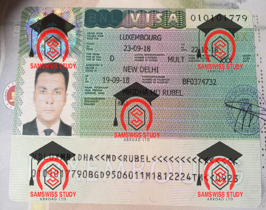 Visa SamSwiss study abroad