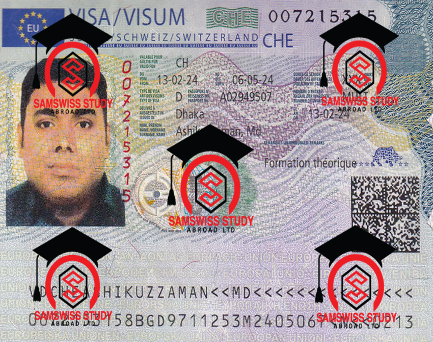 Visa SamSwiss study abroad