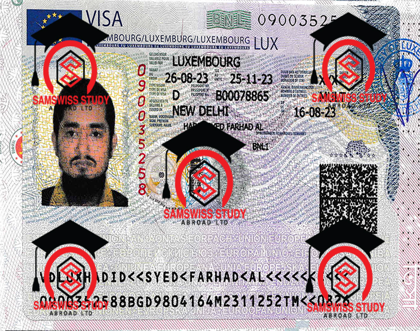 Visa SamSwiss study abroad