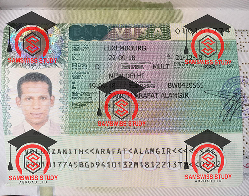 Visa SamSwiss study abroad