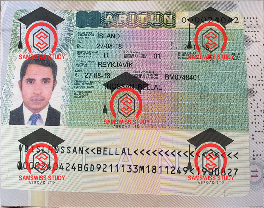 Visa SamSwiss study abroad